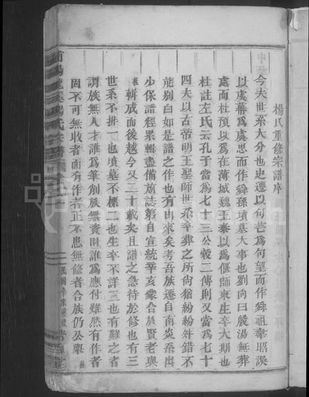 4721.浦阳龙溪杨氏宗谱 [9卷](别名：Puyang Longxi Yang Shi Zong Pu、浦阳龙溪杨氏宗谱).pdf电子版插图2