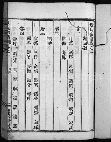4792.章氏家乘 [28卷](别名：章氏续修宗谱、Zhang Shi Jia Sheng、章氏宗谱).pdf电子版插图2