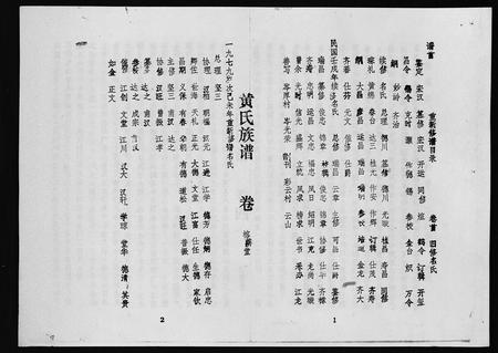 2577.黄氏族谱 [7卷](别名：苍原登科公支重修新谱、Huang Shi Zu Pu).pdf电子版插图2