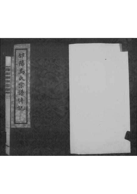 4626.郃阳南渠西马氏宗谱传记 ： [4卷].pdf电子版插图3