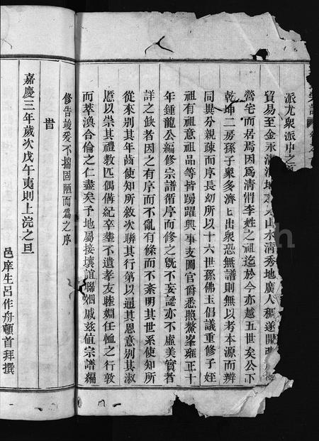 4311.李氏宗谱 [3卷](别名：鳌峯李氏重修宗谱、Li Shi Zong Pu).pdf电子版插图3