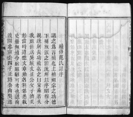 4108.龙门范氏家谱 [4卷](别名：忠宣房太傅派龙门范氏宗谱、忠宣房濲东范氏家谱、Long Men Fan Shi Jia Pu、濲东洞源范氏家谱、龙门范氏家谱).pdf电子版插图4