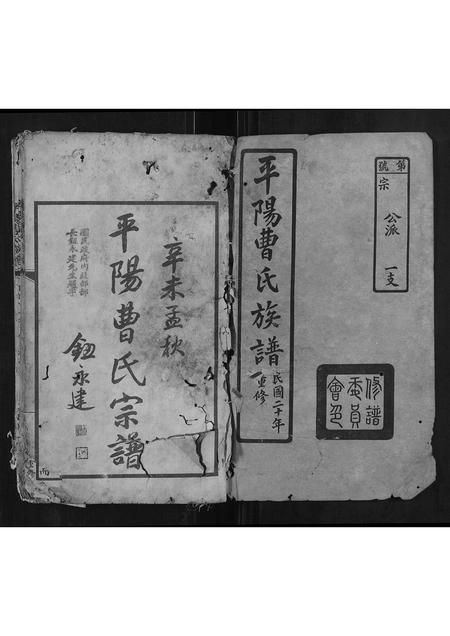 上海曹氏-平阳曹氏族谱.pdf电子版插图1