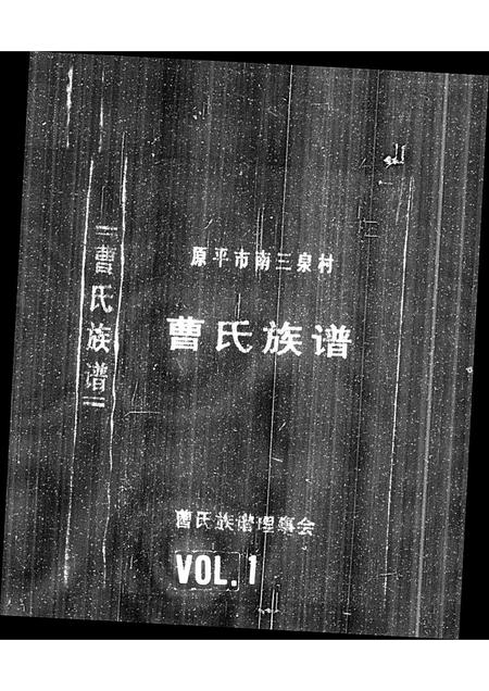 山西曹氏-原平市南三泉村曹氏族谱(别名：曹氏族谱).pdf电子版插图