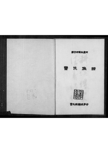 山西曹氏-原平市南三泉村曹氏族谱(别名：曹氏族谱).pdf电子版插图1