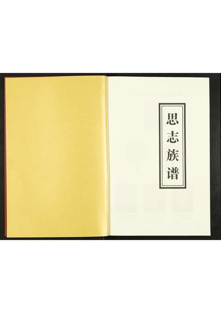 贵州陈氏-[陈氏]思志族谱.pdf电子版插图1