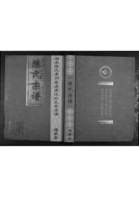 贵州陈氏-陈氏宗谱.pdf电子版插图