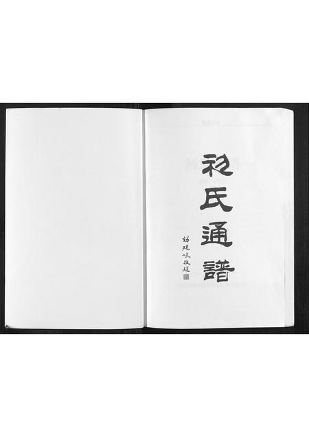 辽宁初氏-初氏通谱[不分卷].pdf电子版插图1
