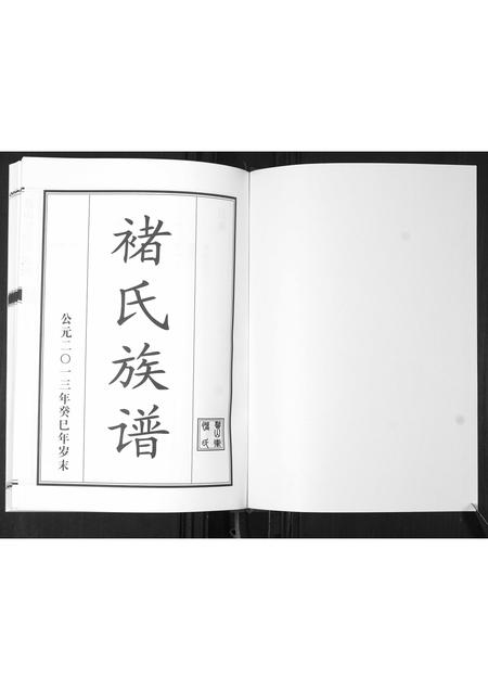 山东褚氏-鳌山卫褚氏族谱[不分卷].pdf电子版插图1