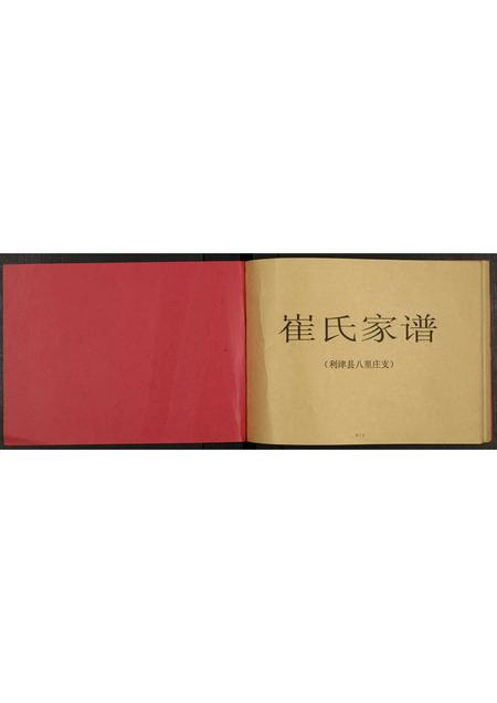 山东崔氏-崔氏家谱.利津县八里庄支.pdf电子版插图1 山东崔氏-崔氏家谱.利津县八里庄支.pdf电子版插图1