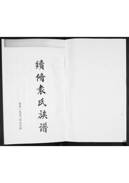 山东袁氏-袁氏族谱(续).pdf电子版插图1 山东袁氏-袁氏族谱(续).pdf电子版插图1