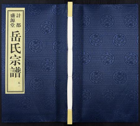 甘肃岳氏-岳氏宗谱[11卷].pdf电子版