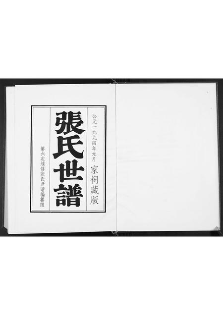 山东张氏-张氏世谱.pdf电子版插图1 山东张氏-张氏世谱.pdf电子版插图1
