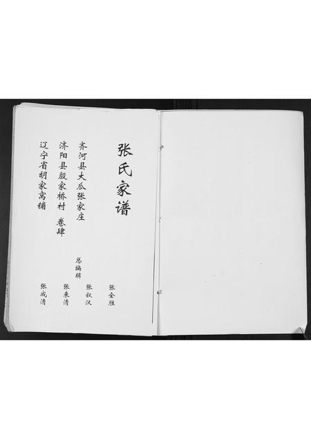 山东张氏-张氏家谱.pdf电子版插图1 山东张氏-张氏家谱.pdf电子版插图1