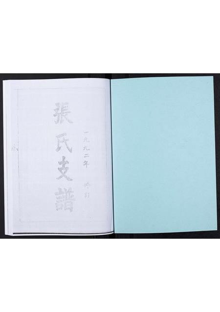 山东张氏-张氏支谱[不分卷].pdf电子版插图1