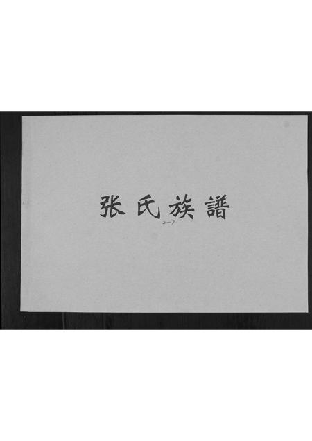 山东张氏-张氏族谱[不分卷].pdf电子版插图