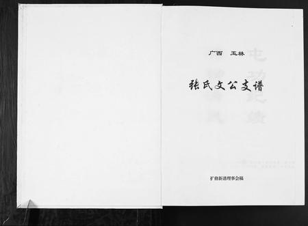 广西张氏-张氏文公支谱.pdf电子版插图1
