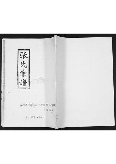 河北张氏-清河派张氏西街城区家族世系谱.pdf电子版插图