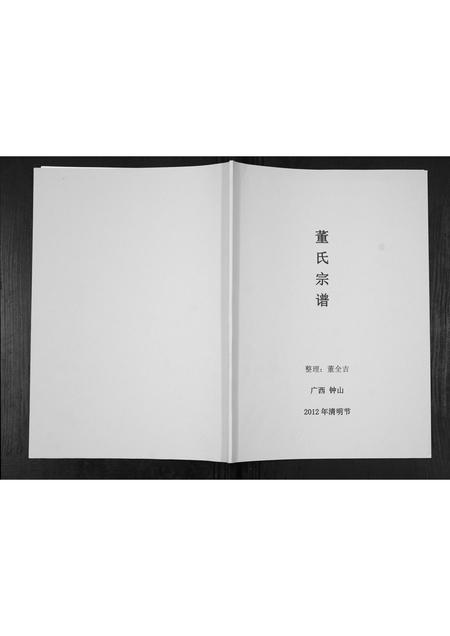广西董氏-董氏宗谱[不分卷].pdf电子版插图