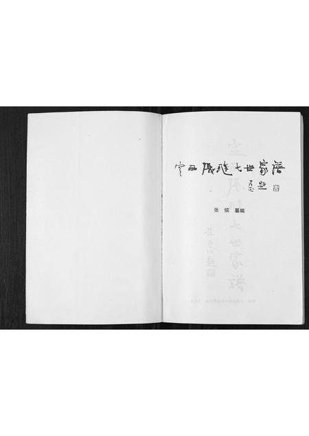 甘肃张氏-定西张琏七世家谱[不分卷].pdf电子版插图1