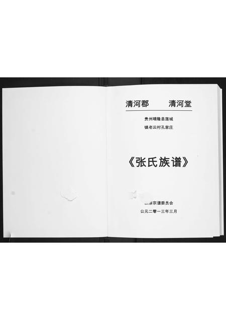 贵州张氏-张氏族谱.pdf电子版插图1