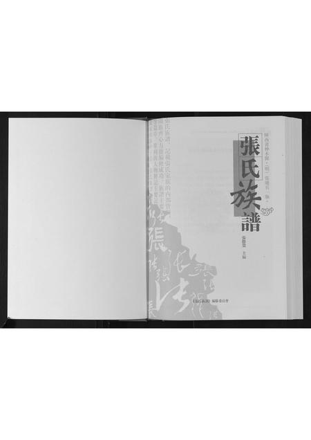 陜西张氏-张氏族谱.pdf电子版插图1