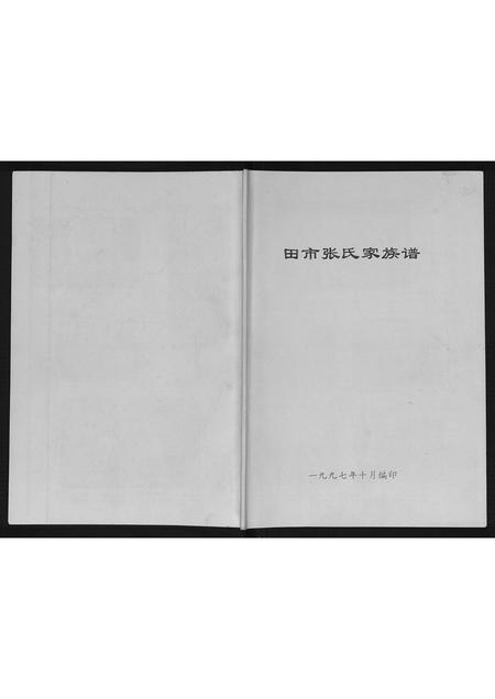 陜西张氏-田市张氏家族谱.pdf电子版插图