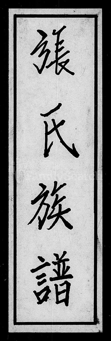 山东张氏曾氏-张氏族谱.pdf电子版插图1