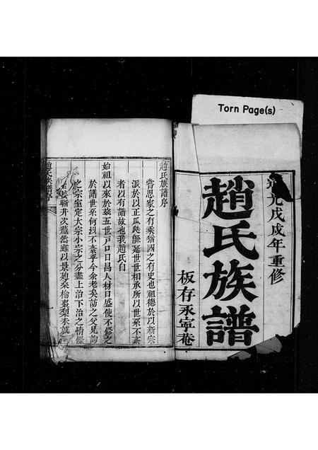 山东赵氏-赵氏族谱(别名：芝阳赵氏族谱).pdf电子版插图1