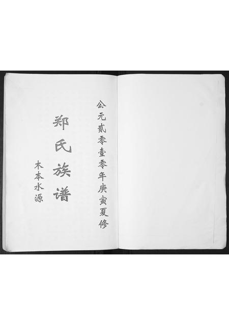 山东郑氏-郑氏族谱[不分卷].pdf电子版插图1