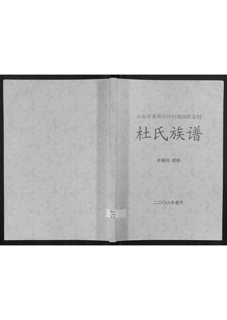 山东杜氏-杜氏族谱.pdf电子版插图