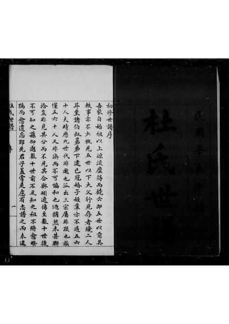 山东杜氏-滨县杜氏家乘(别名：杜氏世谱).pdf电子版插图1