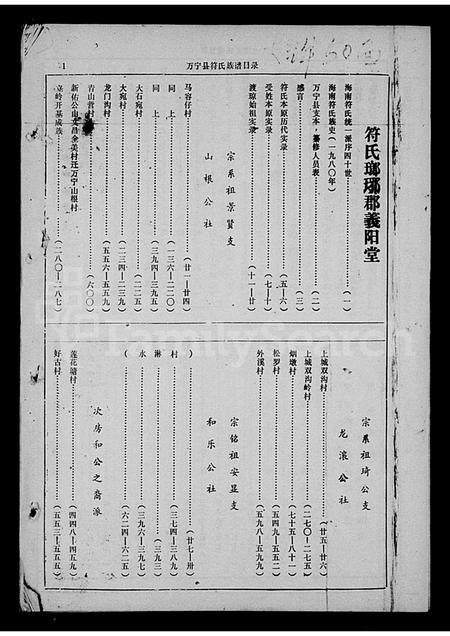 海南符氏-海南符氏族史万宁县本.pdf电子版插图1