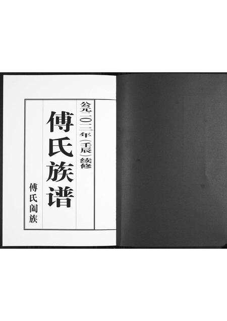 山东傅氏-傅氏族谱.pdf电子版插图1
