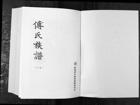 山东傅氏-傅氏族谱 [上下卷](别名：Fu Shi Zu Pu).pdf电子版插图1