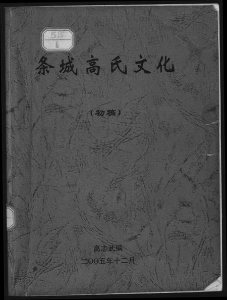 甘肃高氏-条城高氏文化.pdf电子版插图
