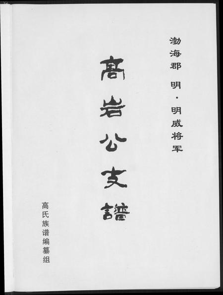 贵州高氏-高岩公支谱.pdf电子版插图3