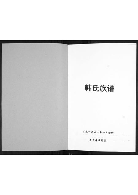 山东韩氏-韩氏族谱.pdf电子版插图1