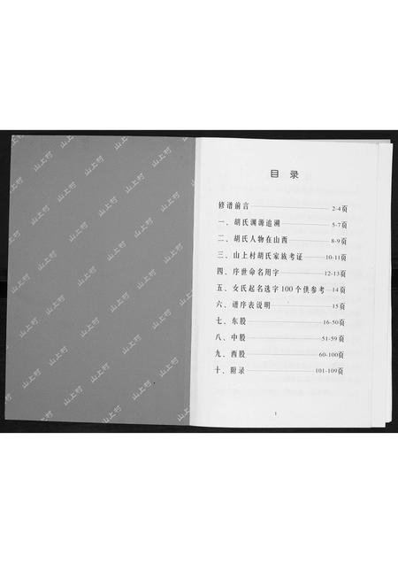 山西胡氏-山上村胡氏家谱.pdf电子版插图1