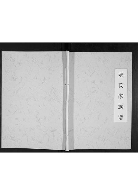 山西寇氏-寇氏家族谱[不分卷].pdf电子版插图1
