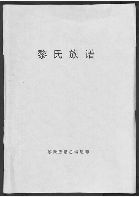 海南黎氏-黎氏族谱[1册](别名：Li Shi Zu Pu).pdf电子版插图
