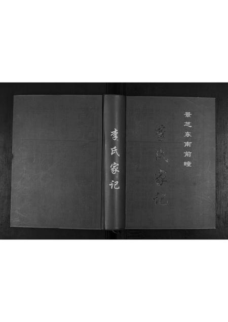 山东李氏-景芝东南前疃李氏家记[不分卷].pdf电子版插图