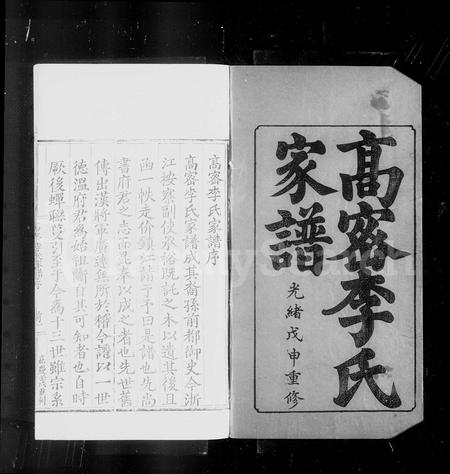 山东李氏-高密李氏家谱 [5卷,含卷首].pdf电子版插图3