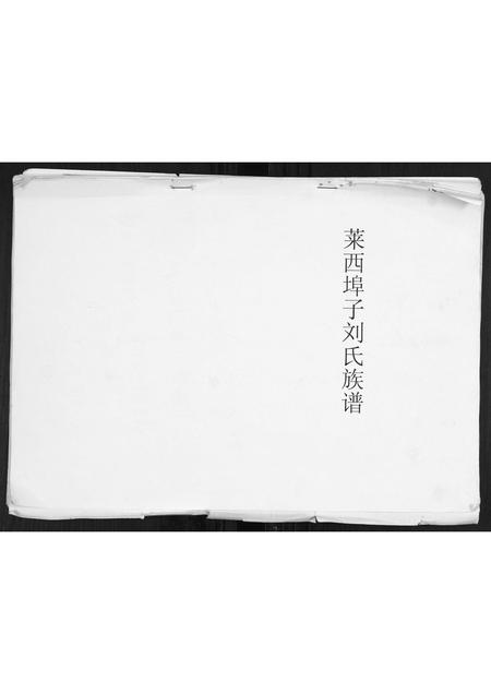 山东刘氏-莱西埠子刘氏族谱.pdf电子版