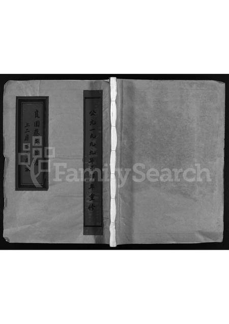 4013.良园蔡氏房谱 ： 上二房下二房派 [不分卷](别名：Liang Yuan Cai Shi Fang Pu、良园蔡氏宗谱、良园蔡氏房谱 ： 上二房下二房派).pdf电子版插图