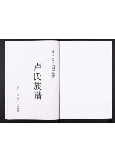 山东卢氏-卢氏族谱[不分卷].pdf电子版插图1