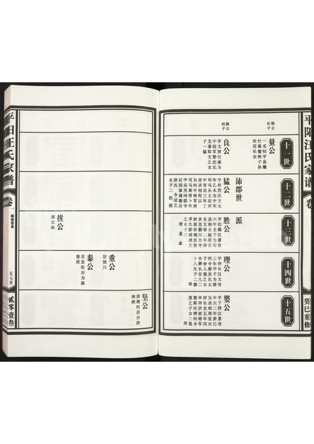 4510.平阳汪氏宗谱 [不分卷](别名：汪氏宗谱).pdf电子版插图4