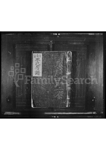 4561.泰顺玉西上寮王氏房谱 ： 筠竹坑地房谱(别名：王氏宗谱、泰顺四溪筠竹坑王氏宗谱).pdf电子版