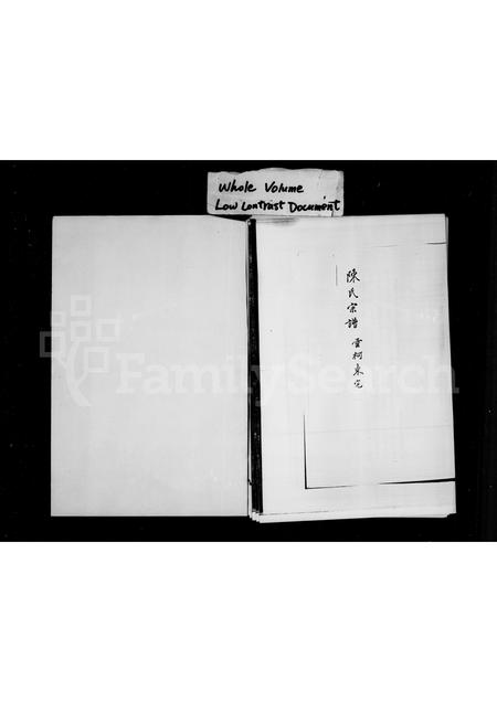 4603.陈氏宗谱.pdf电子版插图1