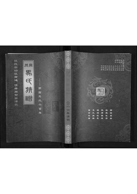 陜西马氏-同州马氏族谱.pdf电子版插图